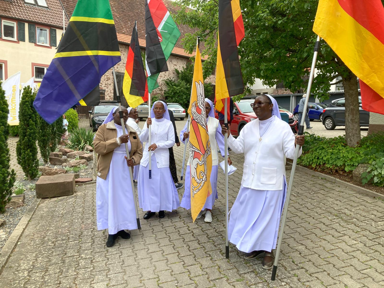 Sisters serving in various countries